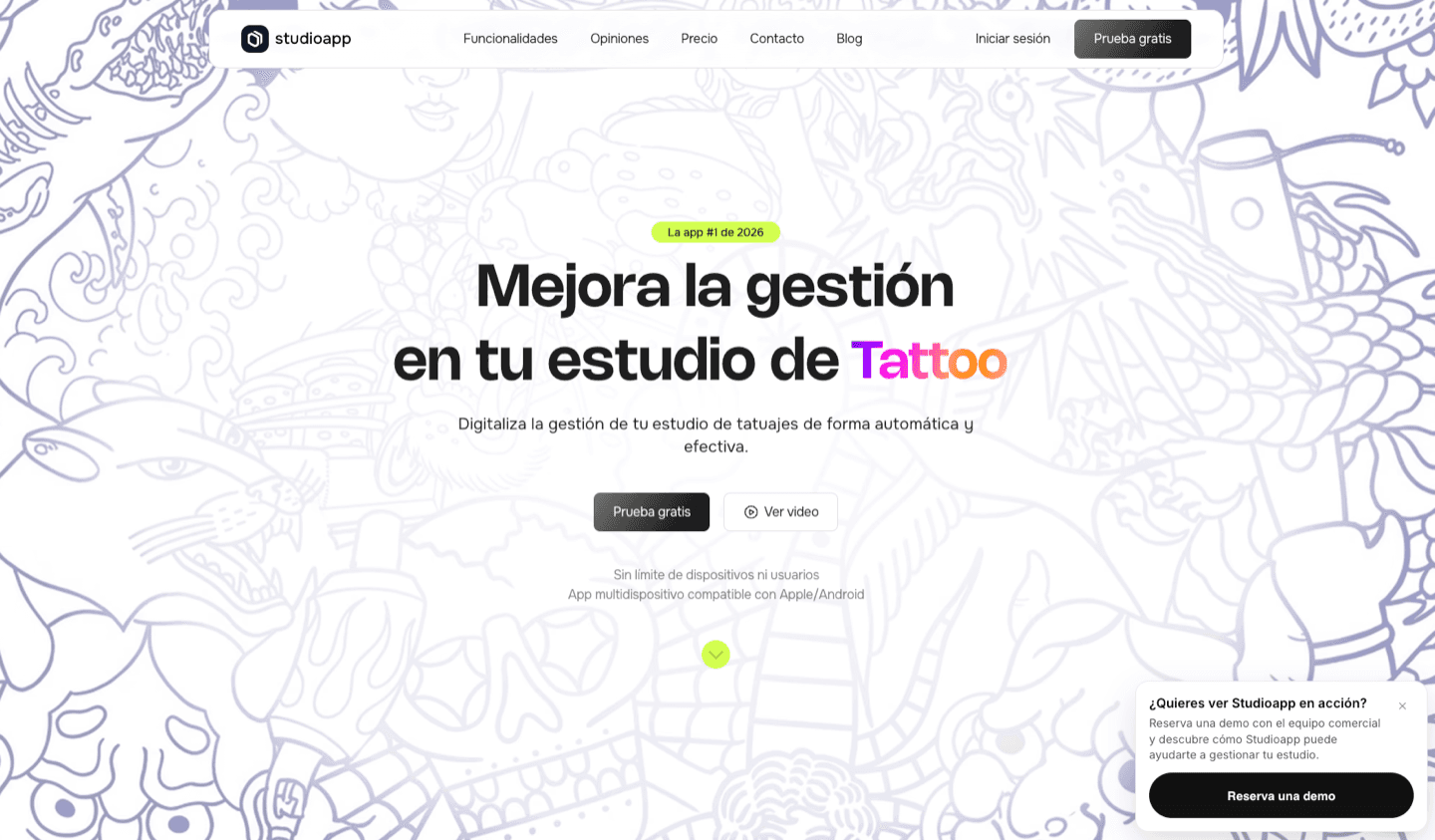 Captura de StudioApp